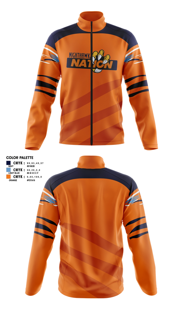 Fleece Jacket, Herbert Akins Road Middle School, Track & Field, Teamtime, Team time, sublimation, custom sports apparel, team uniforms, spirit wear, spiritwear, sports uniforms, custom shirts, team store, custom team store, fundraiser sports, apparel fundraiser
