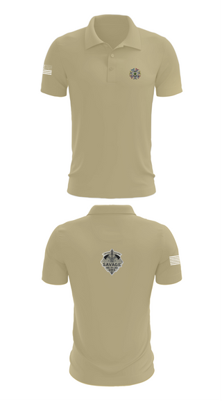 Short Sleeve Performance Polo, 4-10 CAV 3 ABCT 4 ID, , Teamtime, Team time, sublimation, custom sports apparel, team uniforms, spirit wear, spiritwear, sports uniforms, custom shirts, team store, custom team store, fundraiser sports, apparel fundraiser