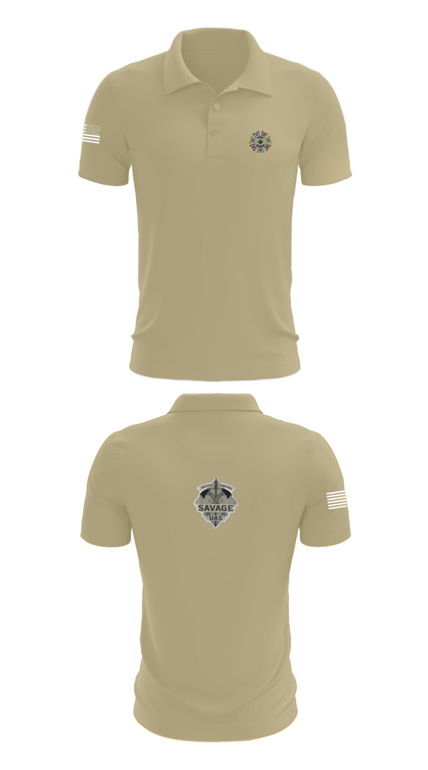 Short Sleeve Performance Polo, 4-10 CAV 3 ABCT 4 ID, , Teamtime, Team time, sublimation, custom sports apparel, team uniforms, spirit wear, spiritwear, sports uniforms, custom shirts, team store, custom team store, fundraiser sports, apparel fundraiser