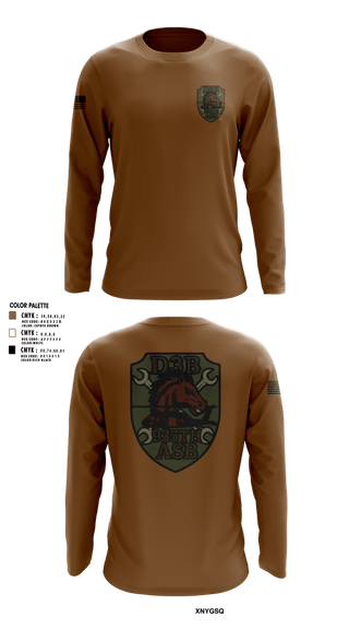 Long Sleeve Performance Shirt, DET3 935TH ASB, National Guard, Teamtime, Team time, sublimation, custom sports apparel, team uniforms, spirit wear, spiritwear, sports uniforms, custom shirts, team store, custom team store, fundraiser sports, apparel fundraiser