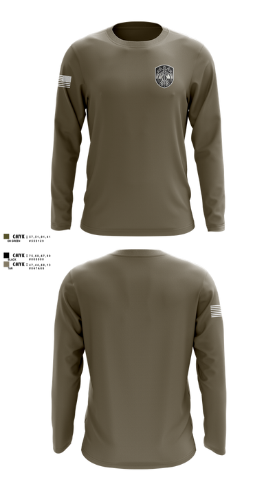 Bradenton PD Swat 16994731 Long Sleeve Performance Shirt 102