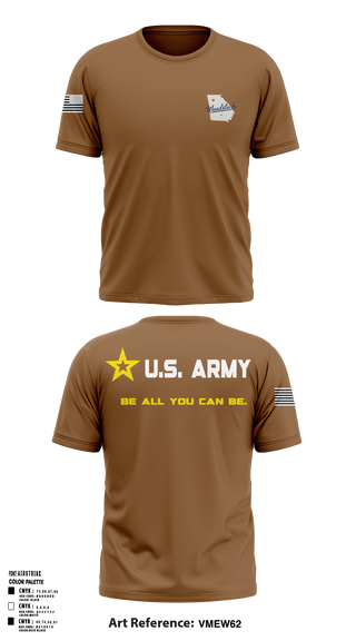 Woodstock Recruiting Center Short Sleeve Performance Shirt -1