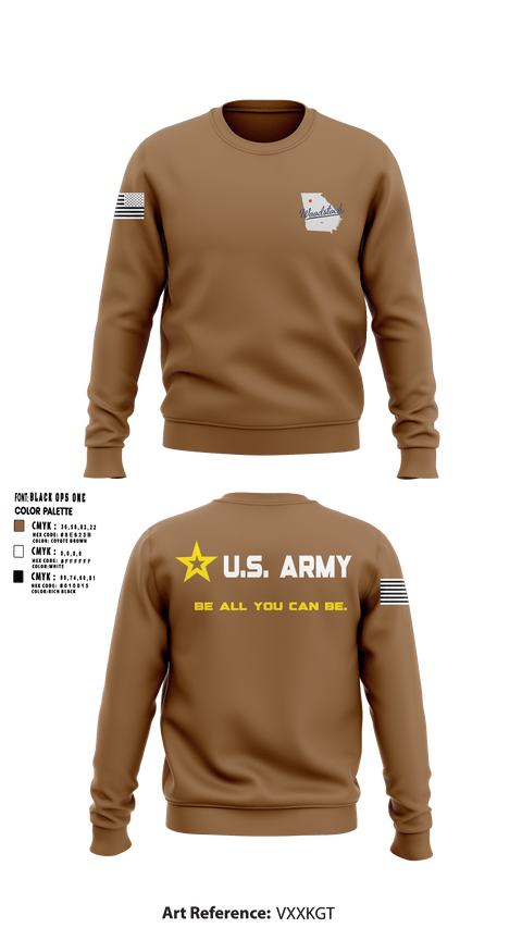 Woodstock Recruiting Center Crew Neck Sweatshirt -1