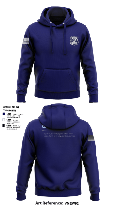 SOUTH BEND POLICE DEPARTMENT Hoodie -1