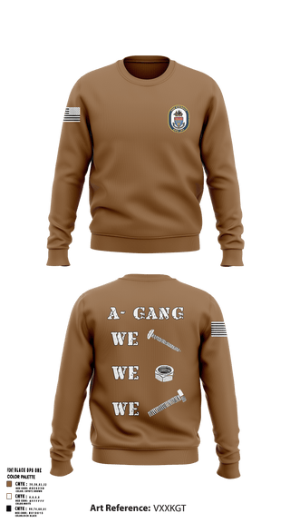 A-Gang 40840124 Crew Neck Sweatshirt - 1