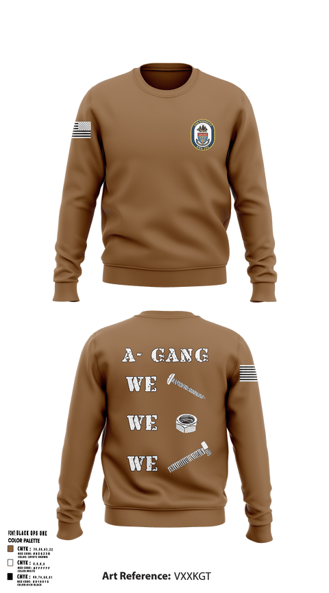 A-Gang 40840124 Crew Neck Sweatshirt - 1