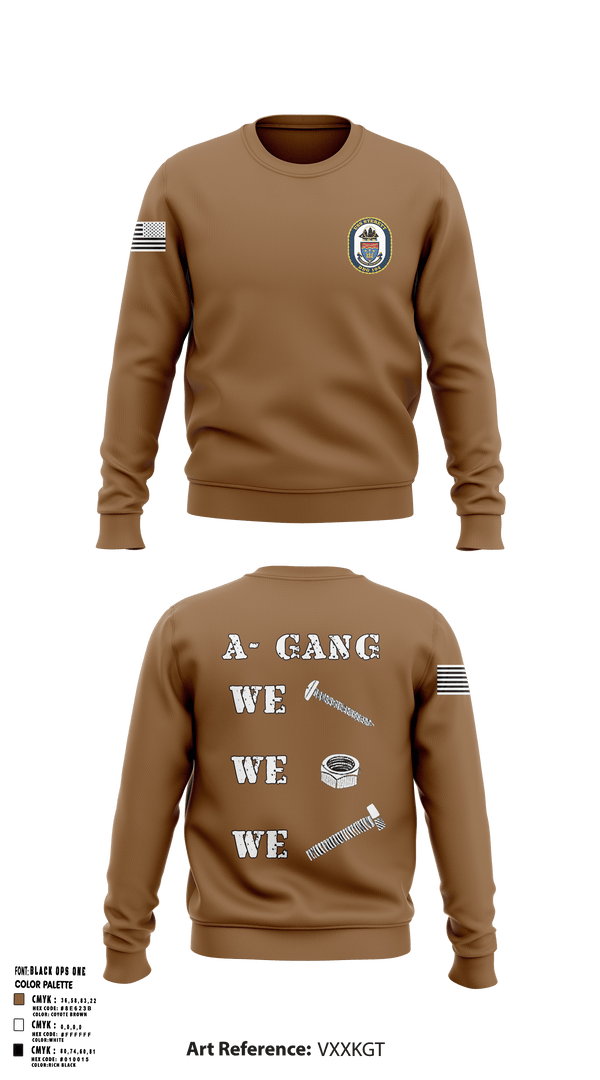 A-Gang 40840124 Crew Neck Sweatshirt - 1