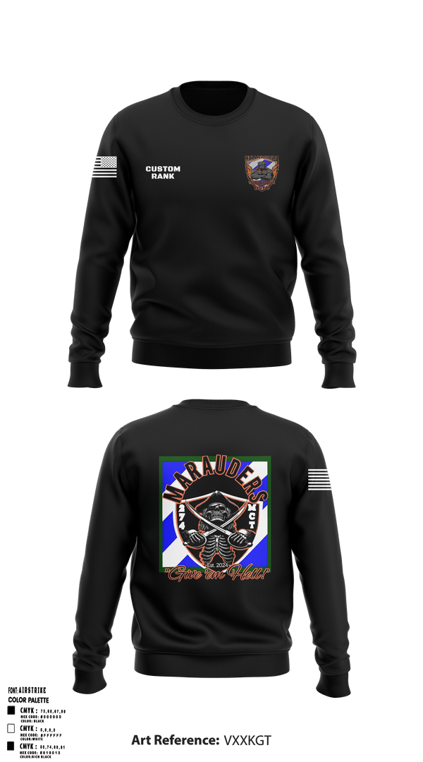274th MCT 48564813 Crew Neck Sweatshirt - 1