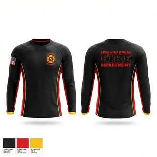 Long Sleeve Performance Shirt, Lebanon Rural Fire Protection District, Fire Department, Teamtime, Team time, sublimation, custom sports apparel, team uniforms, spirit wear, spiritwear, sports uniforms, custom shirts, team store, custom team store, fundraiser sports, apparel fundraiser