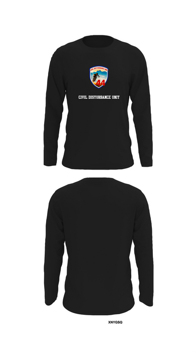 Civil Disturbance Unit 55553252 Long Sleeve Performance Shirt 31
