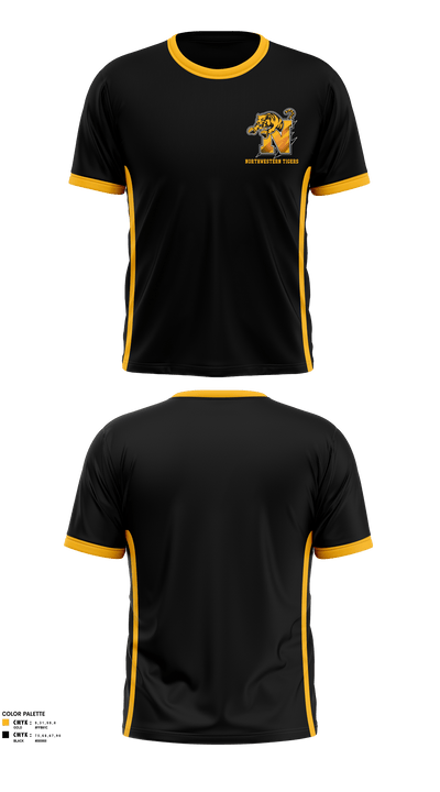 NORTHWESTERN TIGERS 78521342 Short Sleeve Performance Shirt -5
