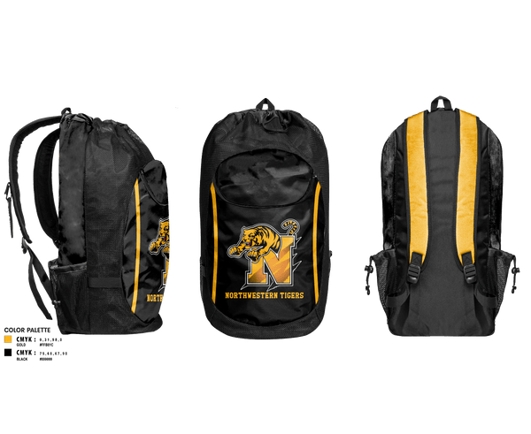 NORTHWESTERN TIGERS 78521342 Gear Bag -2