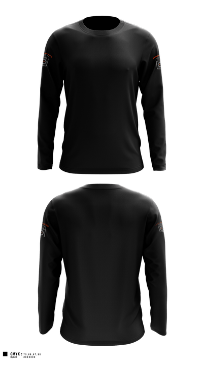 PA S.I.T.E. STATE AGENTS PRIVATE POLICE 4801365 Long Sleeve Performance Shirt -1