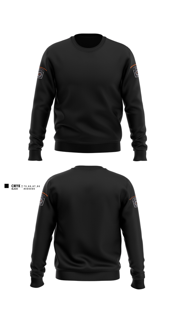 PA S.I.T.E. STATE AGENTS PRIVATE POLICE 4801365 Crew Neck Sweatshirt -1