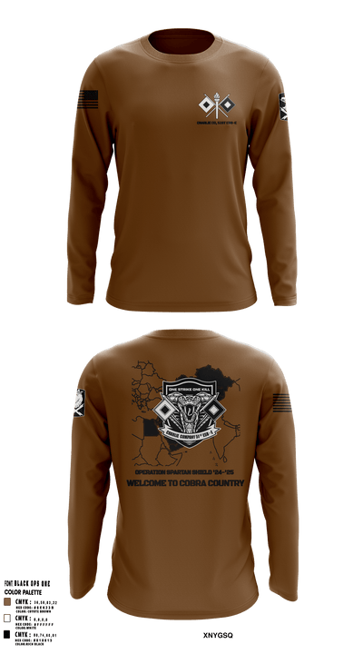 C Co, 51st ESB-E 54030121 Long Sleeve Performance Shirt - 1