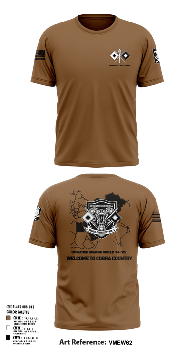 C Co, 51st ESB-E 54030121 Short Sleeve Performance Shirt - 1