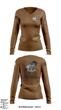 C Co, 51st ESB-E 54030121 Women's Long Sleeve V-neck Shirt - 1