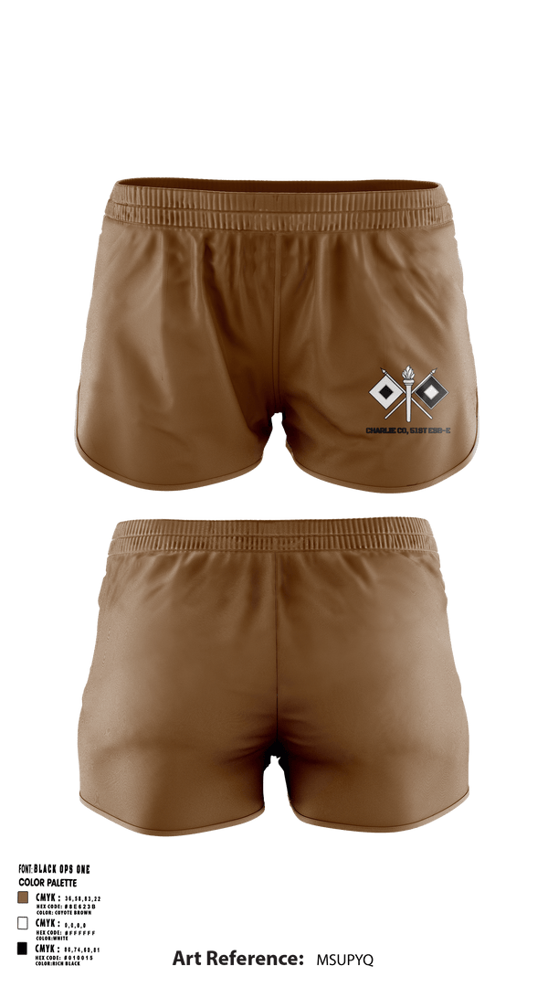 C Co, 51st ESB-E 54030121 Ranger Panties - 1