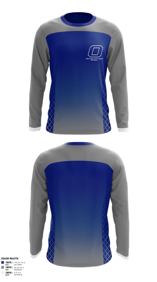 OLENTANGY LITTLE LEAGUE SOFTBALL 62656247 Long Sleeve Performance Shirt -1