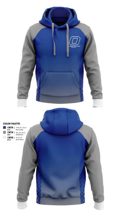 OLENTANGY LITTLE LEAGUE SOFTBALL 62656247 Hoodie -1