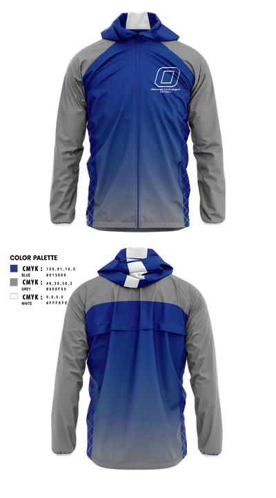 OLENTANGY LITTLE LEAGUE SOFTBALL 62656247 Windbreaker -1