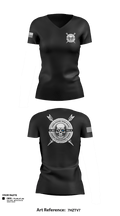 CID 79226684 Women's Short Sleeve V-neck Shirt - 1