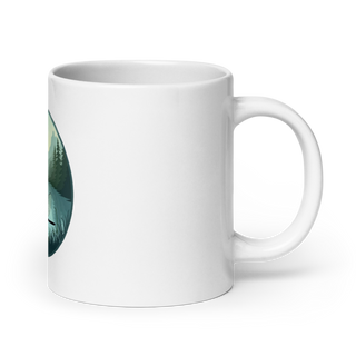JM Autism association 75571009 White Glossy Mug - Medium