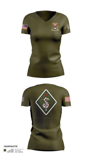 Womens Short Sleeve Vneck Shirt, , National Guard, Teamtime, Team time, sublimation, custom sports apparel, team uniforms, spirit wear, spiritwear, sports uniforms, custom shirts, team store, custom team store, fundraiser sports, apparel fundraiser