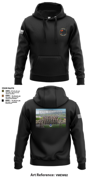 Hoodie, 118th CES, Air Force, Teamtime, Team time, sublimation, custom sports apparel, team uniforms, spirit wear, spiritwear, sports uniforms, custom shirts, team store, custom team store, fundraiser sports, apparel fundraiser