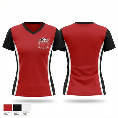 Haus Valhalla 84201887 Women's Short Sleeve V-neck Shirt - 1