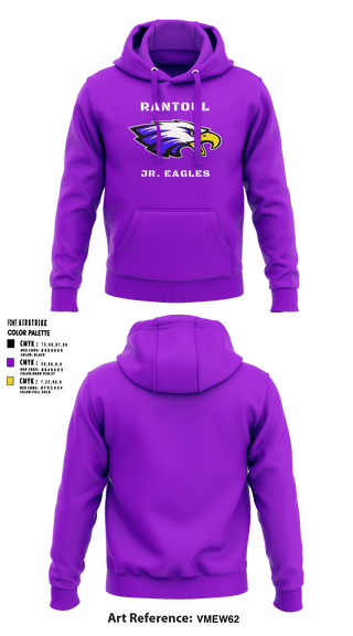 Rantoul Jr. Eagles 24320396 Hoodie - 4