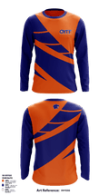 Oswego Youth Tackle Football And Cheer 18248056 Long Sleeve Performance Shirt - 1