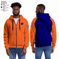 Oswego Youth Tackle Football And Cheer 18248056 Zip Hoodie - 1