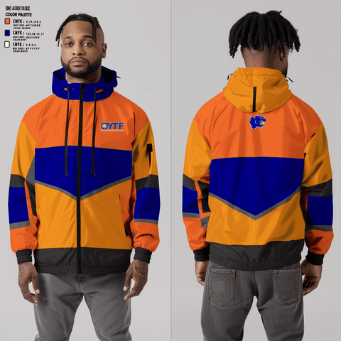 Oswego Youth Tackle Football And Cheer 18248056 Windbreaker - 2