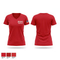 Amherst Volunteer Fire Department Women's Short Sleeve V-neck Shirt - 1