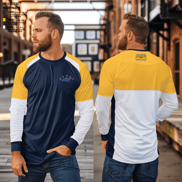 Five Cities Youth Football 89345280 Long Sleeve Performance Shirt - 1