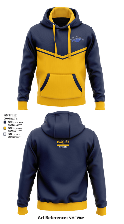 Five Cities Youth Football 89345280 Hoodie - 2
