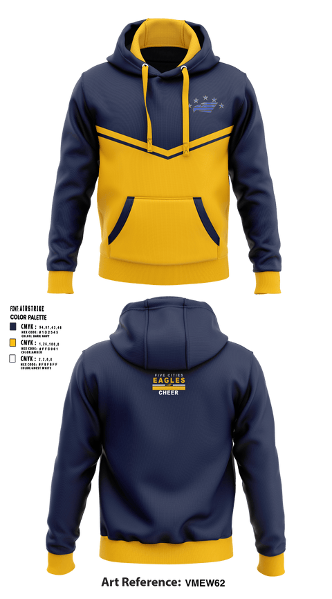 Five Cities Youth Football 89345280 Hoodie - 2