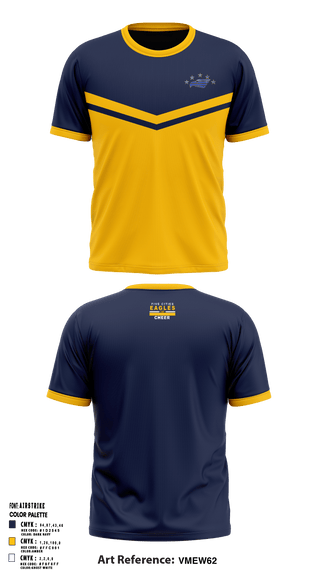 Five Cities Youth Football 89345280 Old School Cotton Feel Shirt - 1