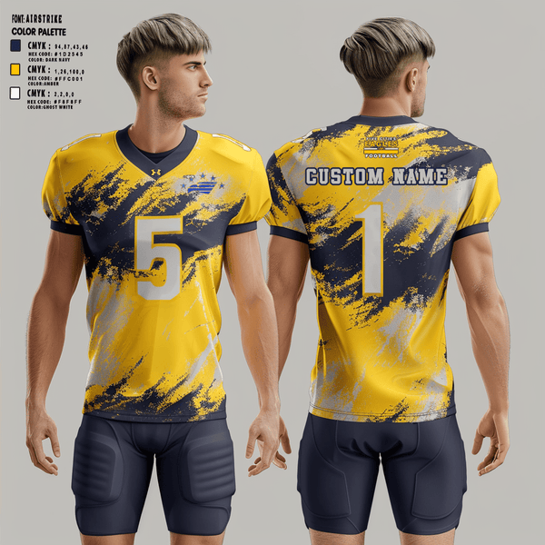 Five Cities Youth Football 89345280 Football Jersey - 1