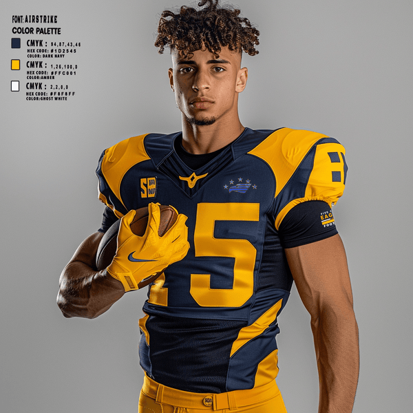Five Cities Youth Football 89345280 Football Jersey - 2