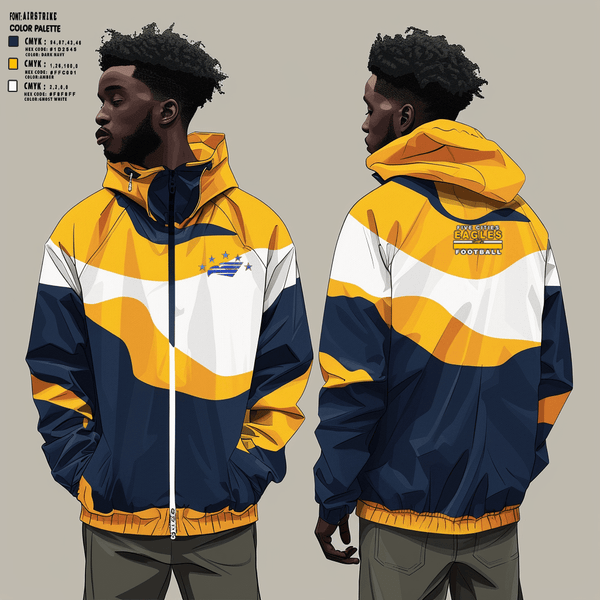 Five Cities Youth Football 89345280 Windbreaker - 1