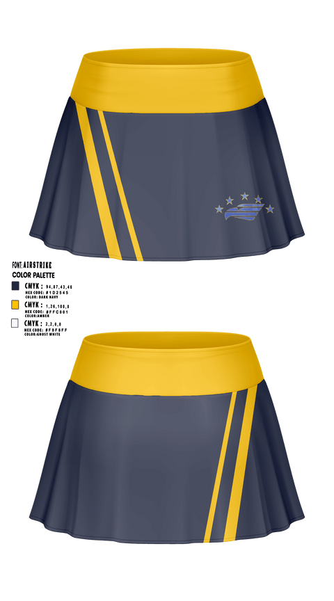 Five Cities Youth Football 89345280 Skort - 1