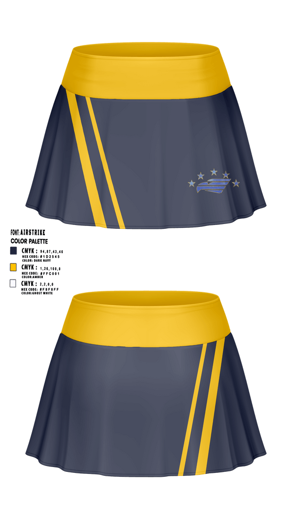Five Cities Youth Football 89345280 Skort - 1
