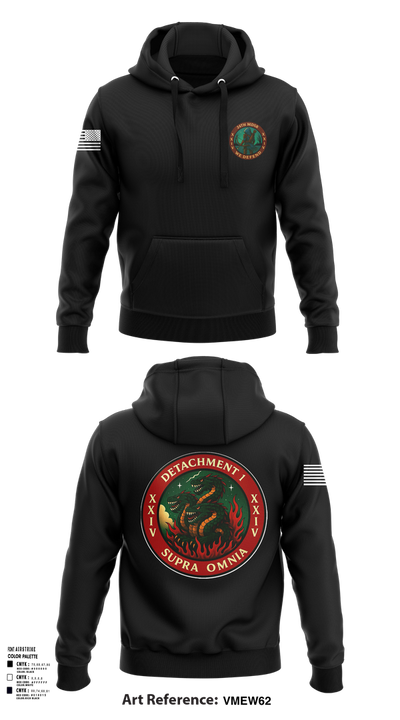 Detachment 1, 24th MDSB 49802931 Hoodie - 101