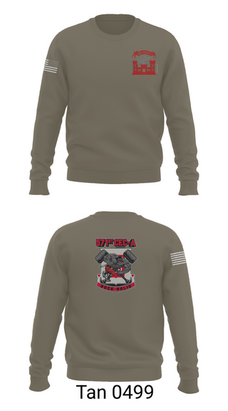 Crew Neck Sweatshirt, 571st CEC-A, , Teamtime, Team time, sublimation, custom sports apparel, team uniforms, spirit wear, spiritwear, sports uniforms, custom shirts, team store, custom team store, fundraiser sports, apparel fundraiser