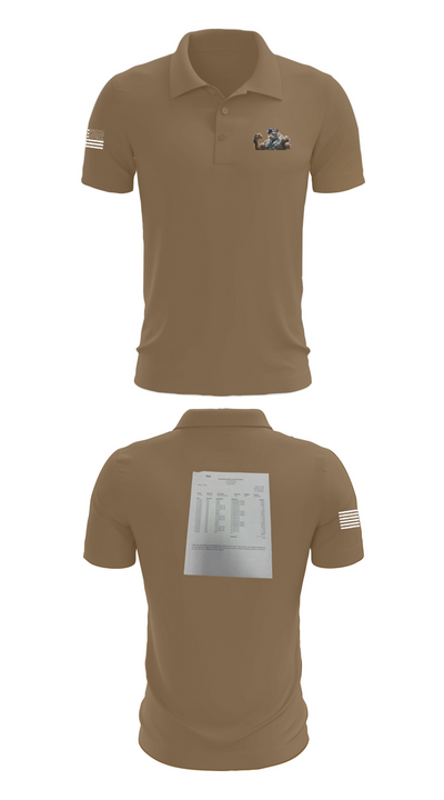 AFJROTC MS-081 DRONE TEAM 88778530 Short Sleeve Performance Polo - 7