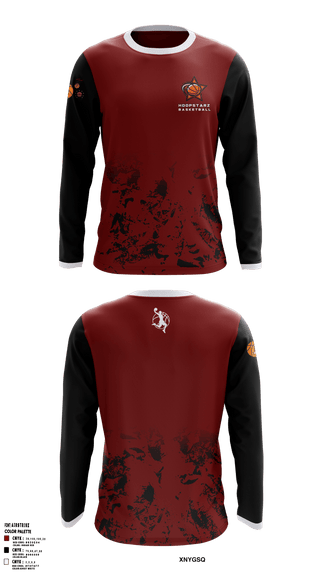 Hoopstarz 89267050 Long Sleeve Performance Shirt - 1