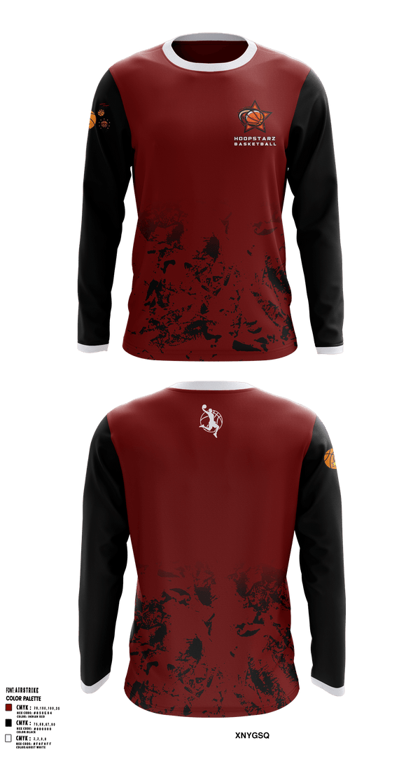 Hoopstarz 89267050 Long Sleeve Performance Shirt - 1