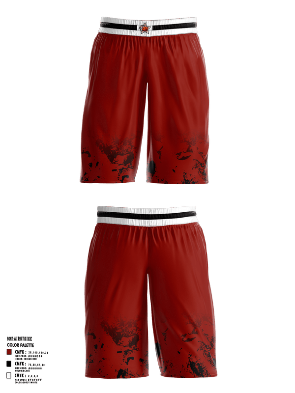 Hoopstarz 89267050 Mens Reversible Basketball Shorts - 1